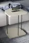 Wheeled Side Table Oval