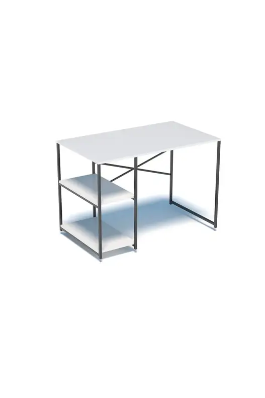 Side Shelf Study Desk