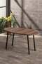 Black Metal Coffee Table Set Ellipse