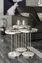 Silver Terra Zigon Coffee Table