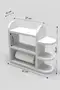 Spice Rack Kitchen Shelf with Napkin Holder