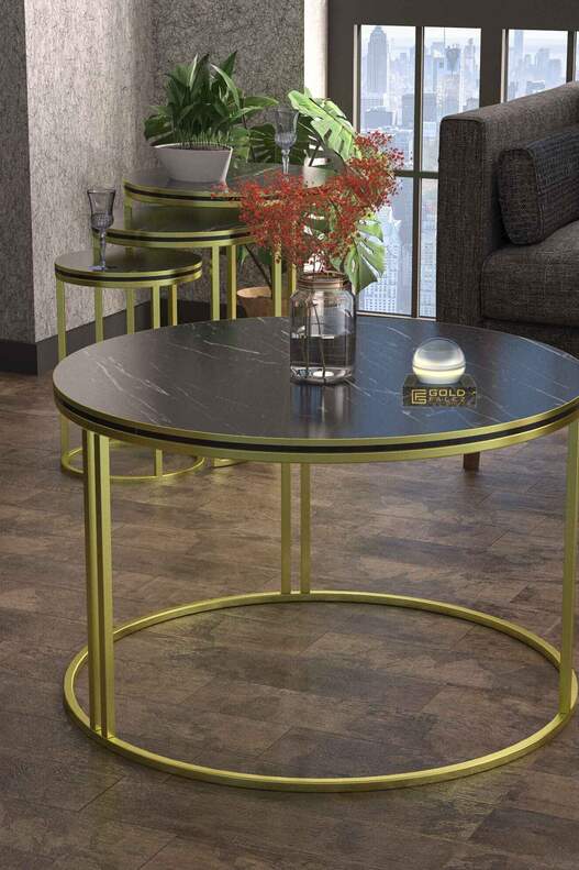 4'lü Efes Çift Gold C Set