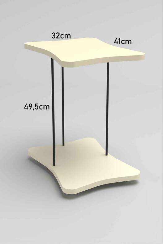 Side Table with Wheels Side Table with Wheels