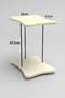 Side Table with Wheels