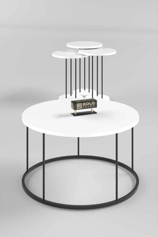 Coffee Table and Zigon Coffee Table Terra Set Coffee Table and Zigon Coffee Table Terra Set