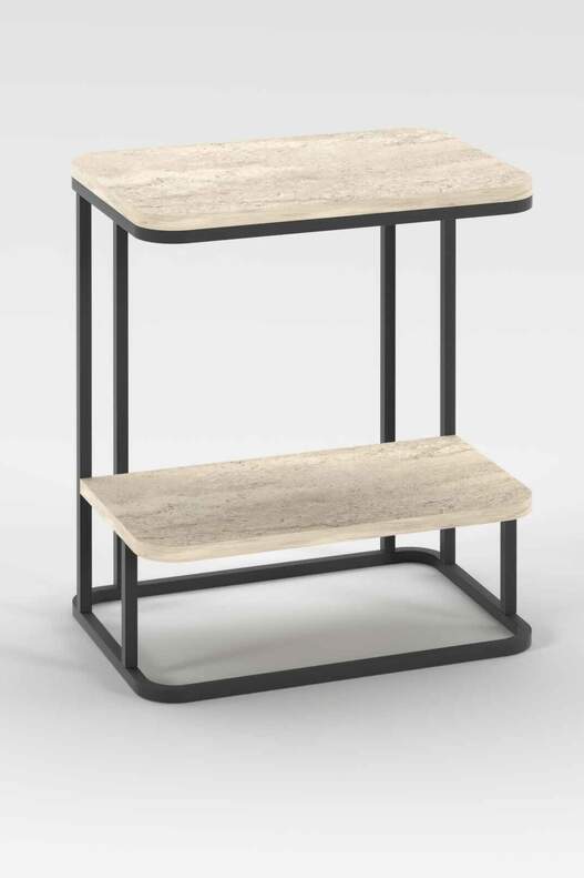 2-Tier Sofa Table Side Table
