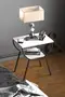 Metal Side Table Bedside Table