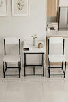 2-Person Kitchen Dining Set with Chairs - 6
