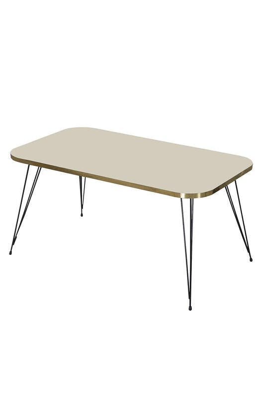 Black Wire Gold Centre Coffee Table Square Black Wire Gold Centre Coffee Table Square