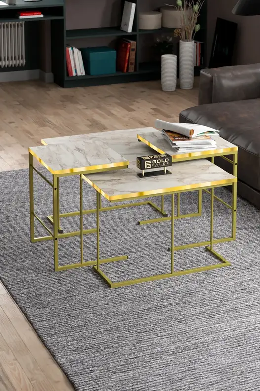 Solo Centre Coffee Table Zigon Coffee Table Gold Set Solo Centre Coffee Table Zigon Coffee Table Gold Set