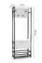 Coat Rack Coat Hangers Cloakroom Shoe Rack