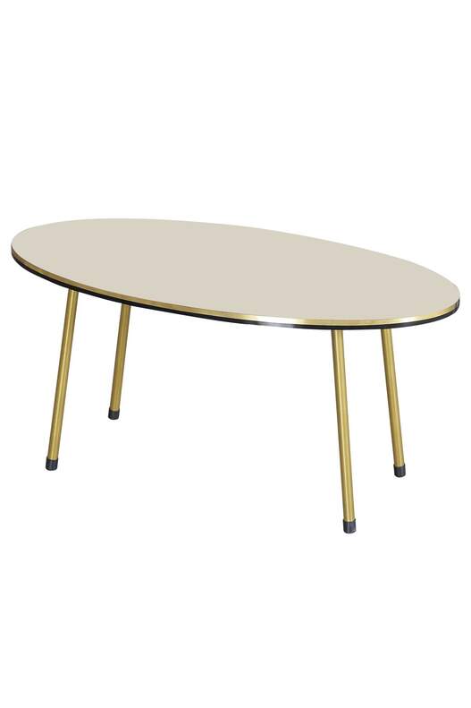 Gold Metal Double Gold Centre Coffee Table Ellipse Gold Metal Double Gold Centre Coffee Table Ellipse