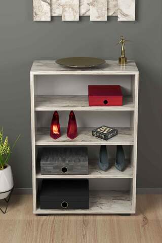 Multipurpose Shoe Cabinet with 4 Shelves