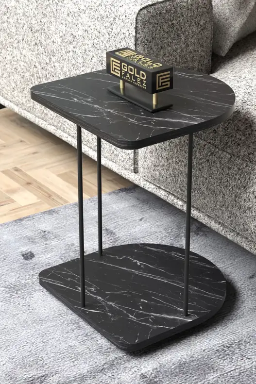 Wheeled Side Table Oval Wheeled Side Table Oval