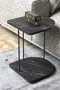 Wheeled Side Table Oval