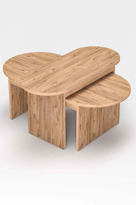 Setro 2 Piece Middle Coffee Table Setro 2 Piece Middle Coffee Table