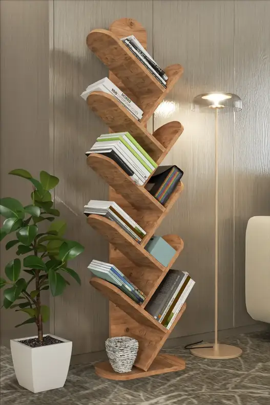 10 Shelves Decorative Compartment Bookcase 10 Shelves Decorative Compartment Bookcase