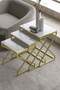 V Lux 3 Piece Zigon Coffee Table