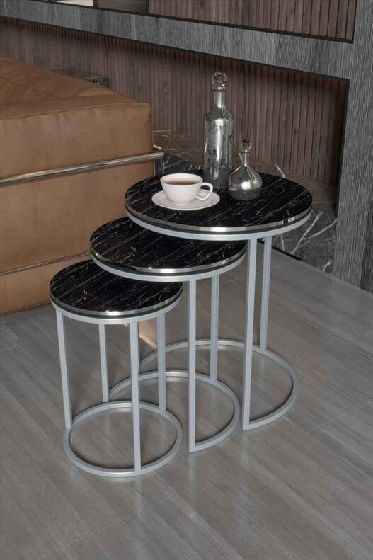 Zigon Coffee Table Silver C Lux