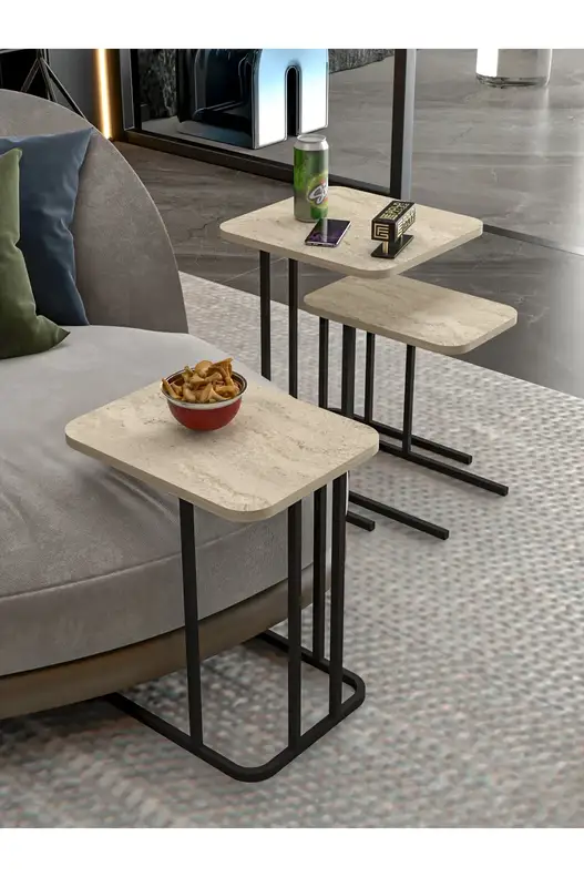 Zino 3 Piece Zigon Coffee Table