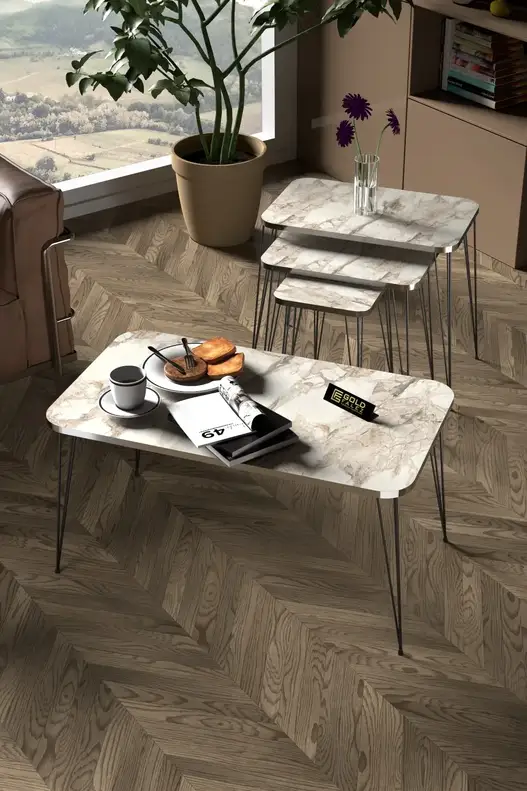 Square Silver Black Wire Coffee Table Set Square Silver Black Wire Coffee Table Set