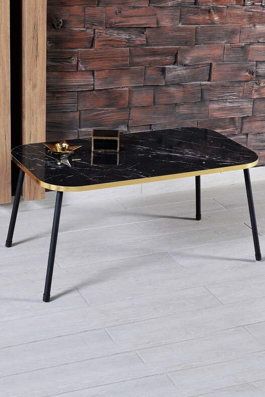 Black Metal Gold Centre Coffee Table Square Black Metal Gold Centre Coffee Table Square