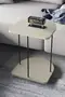Wheeled Side Table Oval