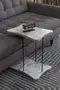 Side Table with Wheels