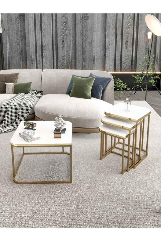 Damla Center and Zigon Coffee Table Set Damla Center and Zigon Coffee Table Set