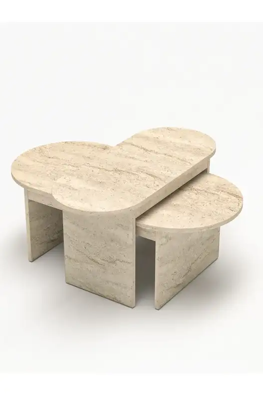 Setro 2 Piece Middle Coffee Table