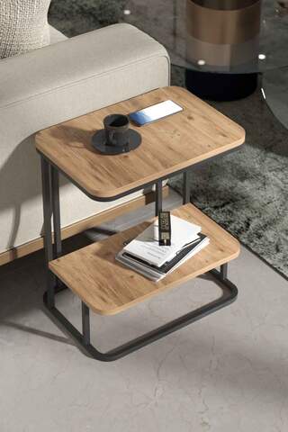 2-Tier Sofa Table Side Table