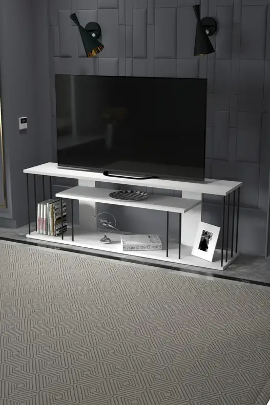 Tv Sehpası Raflı 140cm Gzd Plus Tv Sehpası Raflı 140cm Gzd Plus