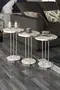 Silver Terra Zigon Coffee Table