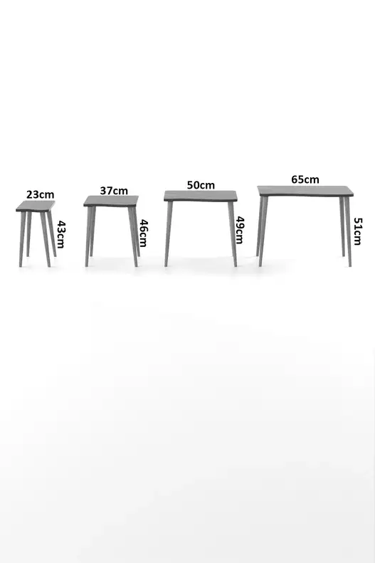 Zigon Coffee Table Wooden 4 Piece Square Zigon Coffee Table Wooden 4 Piece Square