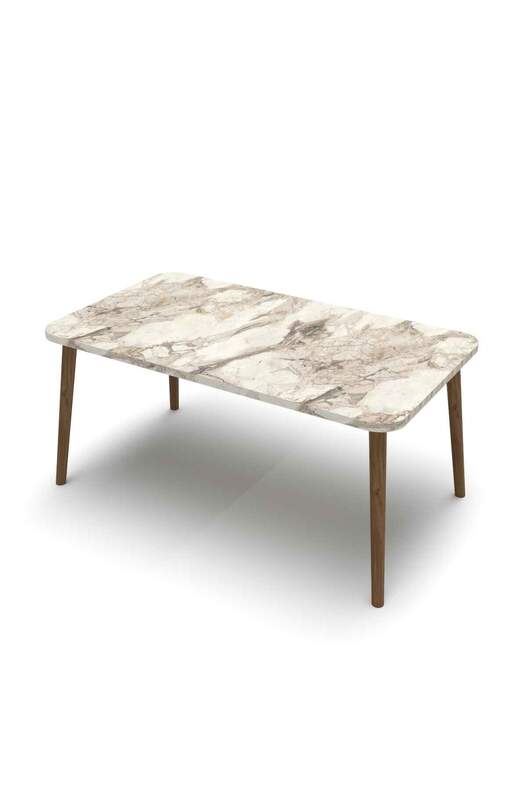 Wooden Centre Coffee Table Square