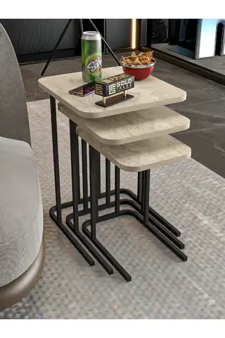 Zino 3 Piece Zigon Coffee Table