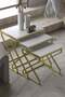V Lux 3 Piece Zigon Coffee Table