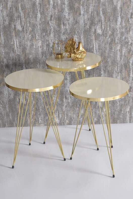 Gold Wire Zigon Coffee Table Gold Wire Zigon Coffee Table