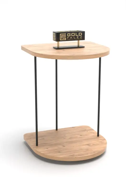 Wheeled Side Table Oval Wheeled Side Table Oval