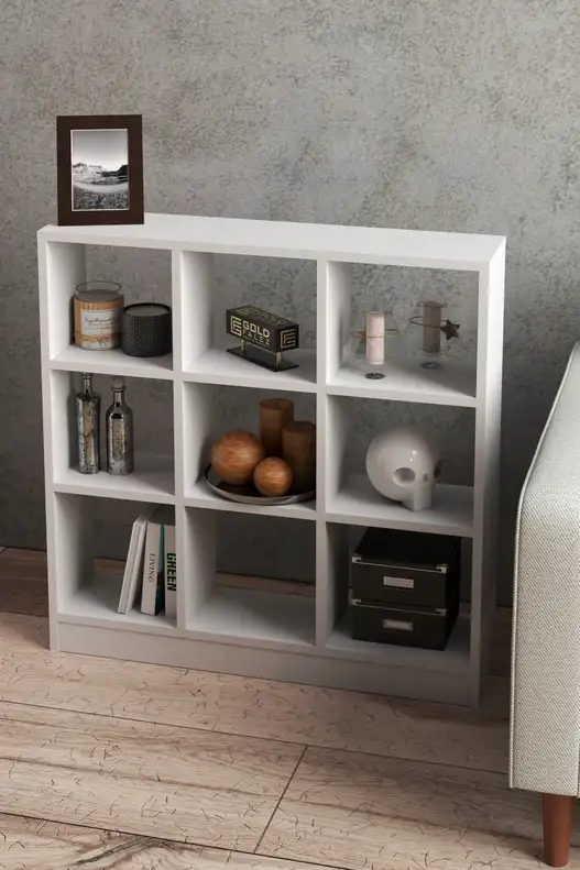 Bookshelf Shelf 9 Compartments Bookshelf Shelf 9 Compartments