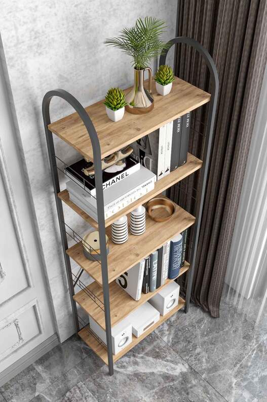 Bohemian 5 Shelf Bookcase Bohemian 5 Shelf Bookcase