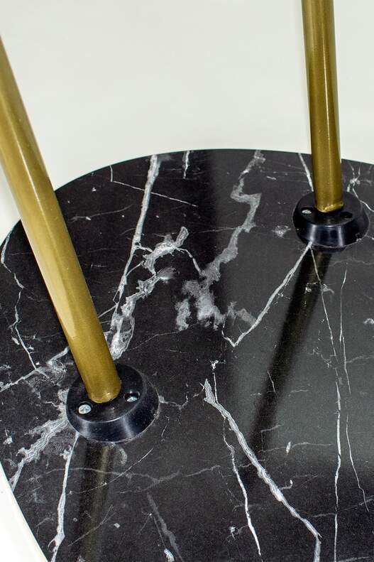 Gold Metal Centre Coffee Table Ellipse Gold Metal Centre Coffee Table Ellipse