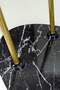 Gold Metal Centre Coffee Table Ellipse