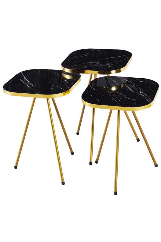 Gold Zigon Centre Coffee Table Set 3200 Gold Zigon Centre Coffee Table Set 3200