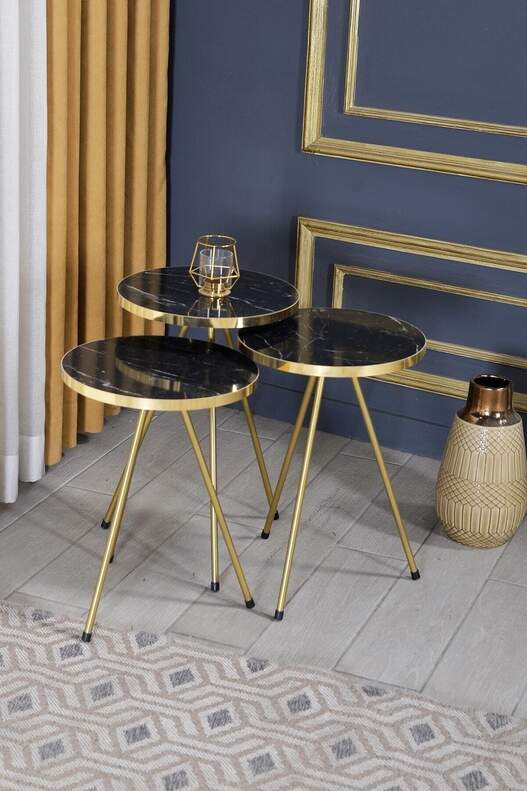Gold Metal Zigon Coffee Table Gold Metal Zigon Coffee Table