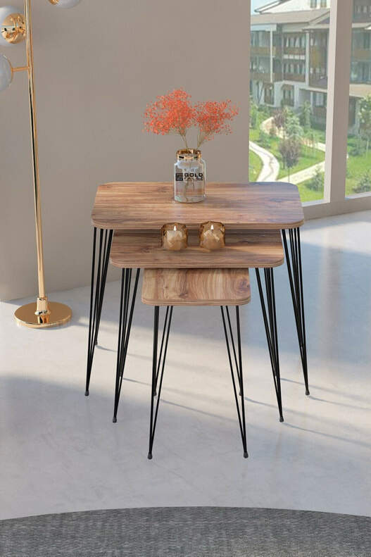 Black Wire Square Zigon Coffee Table Black Wire Square Zigon Coffee Table