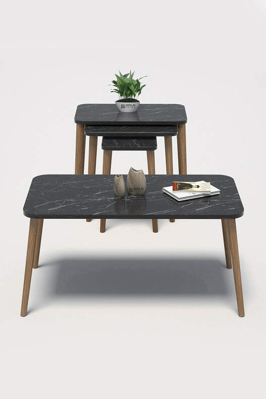 Wooden Square Coffee Table Set Wooden Square Coffee Table Set
