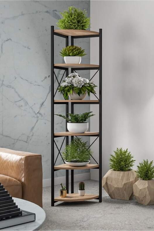 6 Shelves Flower Bookcase 6 Shelves Flower Bookcase