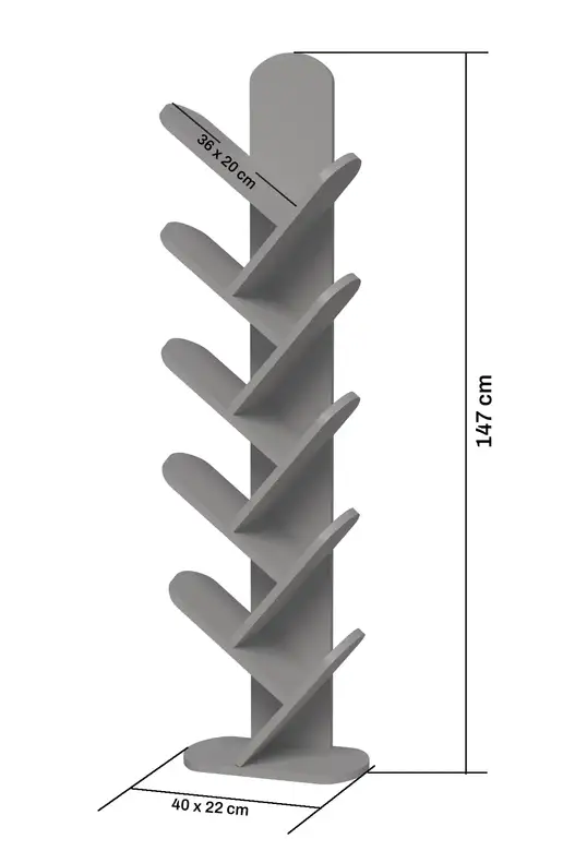 10 Shelves Decorative Compartment Bookcase 10 Shelves Decorative Compartment Bookcase