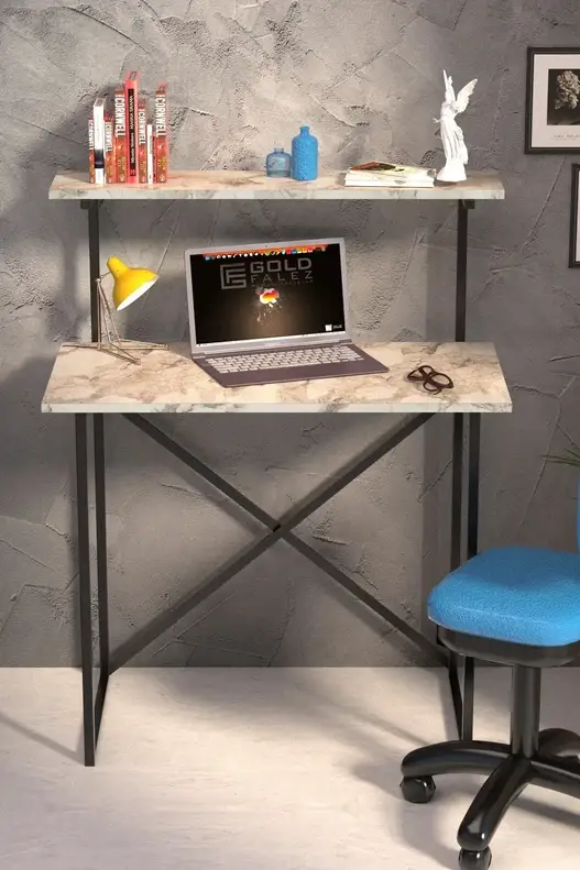 Çalışma Masası Kitaplıklı Çalışma Masası Kitaplıklı